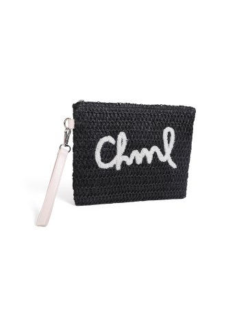 Neceser Pouch Raffia - CHIMOLA