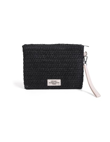 Neceser Pouch Raffia - CHIMOLA