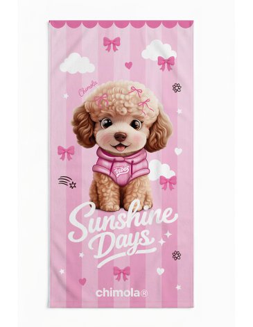 TOALLÓN POODLE CHIMOLA