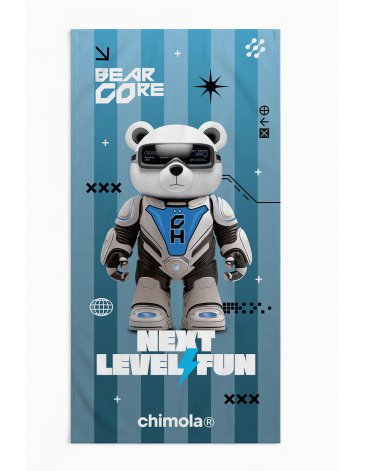 TOALLÓN BEARBOT CHIMOLA