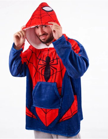 Pijama maxi buzo Spiderman PIÑATA