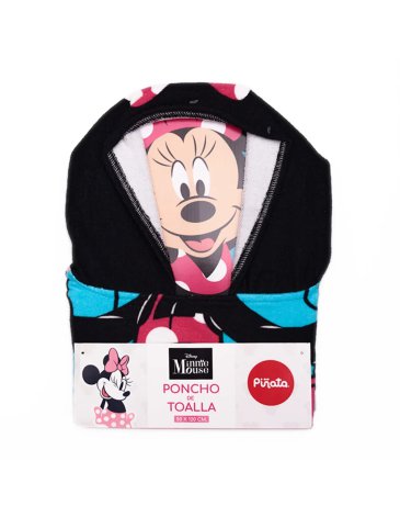 Poncho microfibra MINNIE - PIÑATA