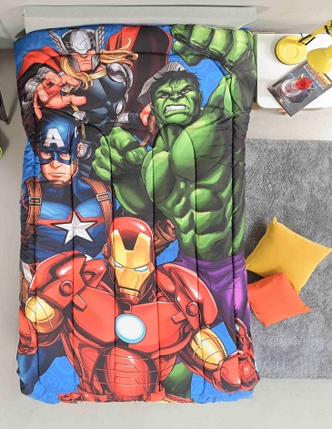 Acolchado 1 1/2 pl AVENGERS PIÑATA
