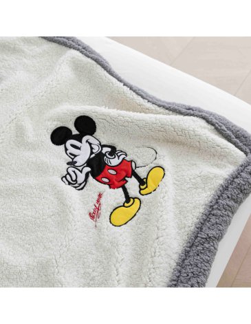 Manta de Corderito Doble MICKEY PIÑATA