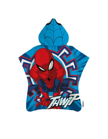 Poncho de Toalla Spiderman - PIÑATA