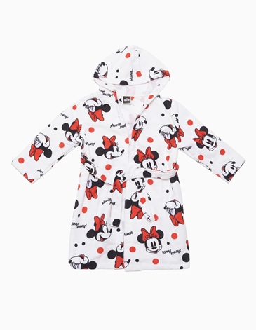 Bata de toalla Minnie 6-7 años PIÑATA