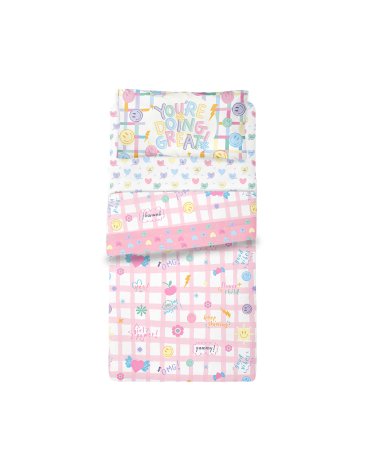 Sábana 1 1/2 Plaza / Ultra Soft. FUNNY PIÑATA