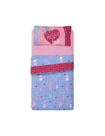 Sábana 1 1/2 Plaza / Ultra Soft. WILD PIÑATA