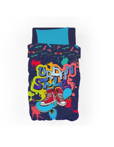 Cubrecama 1 1/2 Plaza. STREET PIÑATA