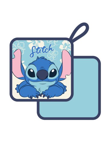 Set manopla y agarradera Stitch - PIÑATA