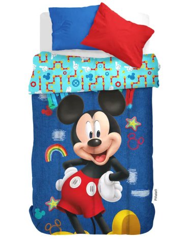 Acolchado 1 1/2 pl MICKEY PIÑATA
