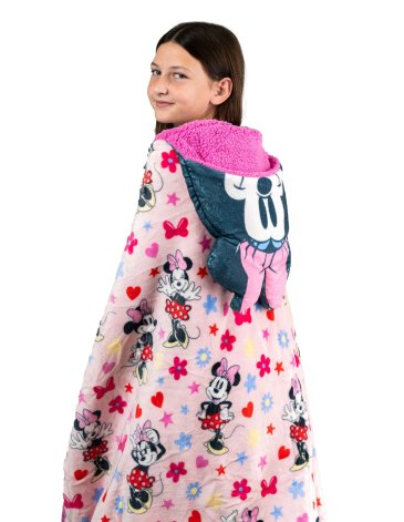 Manta con Capucha Minnie - PIÑATA