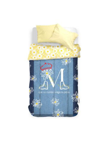 Acolchados 1 1/2 pl MARGARITA - PIÑATA