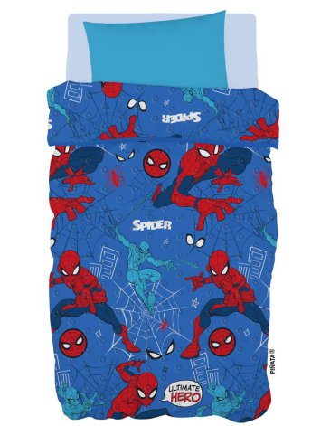 Cubrecama Ultra Soft1 1/2 PL SPIDERMAN PIÑATA