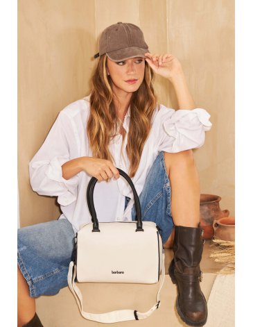 Cartera PU con division interna - Barbara Bags
