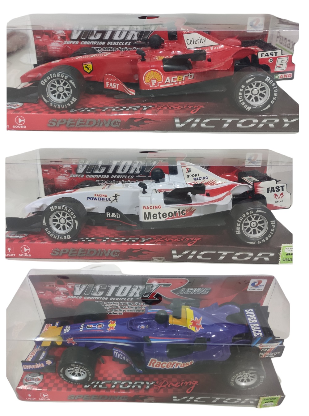 Auto F1 inercia con luz y sonidoTOYZ Catalogo Online Venta por