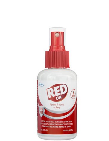 Repelente Spray 60ml - RED ON 15% -  SAPHIRUS