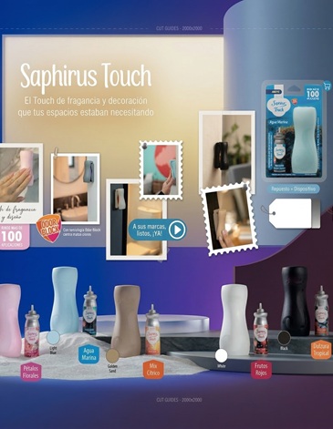 Dispositivo Soft + Repuesto Touch SAPHIRUS