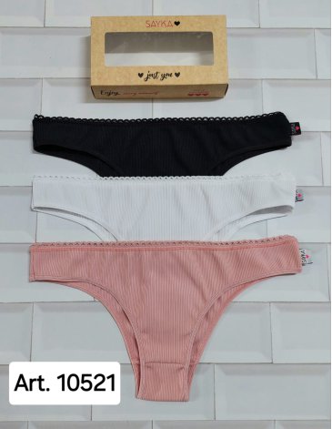 Vedetina microfibra Pack x3 SAYKA