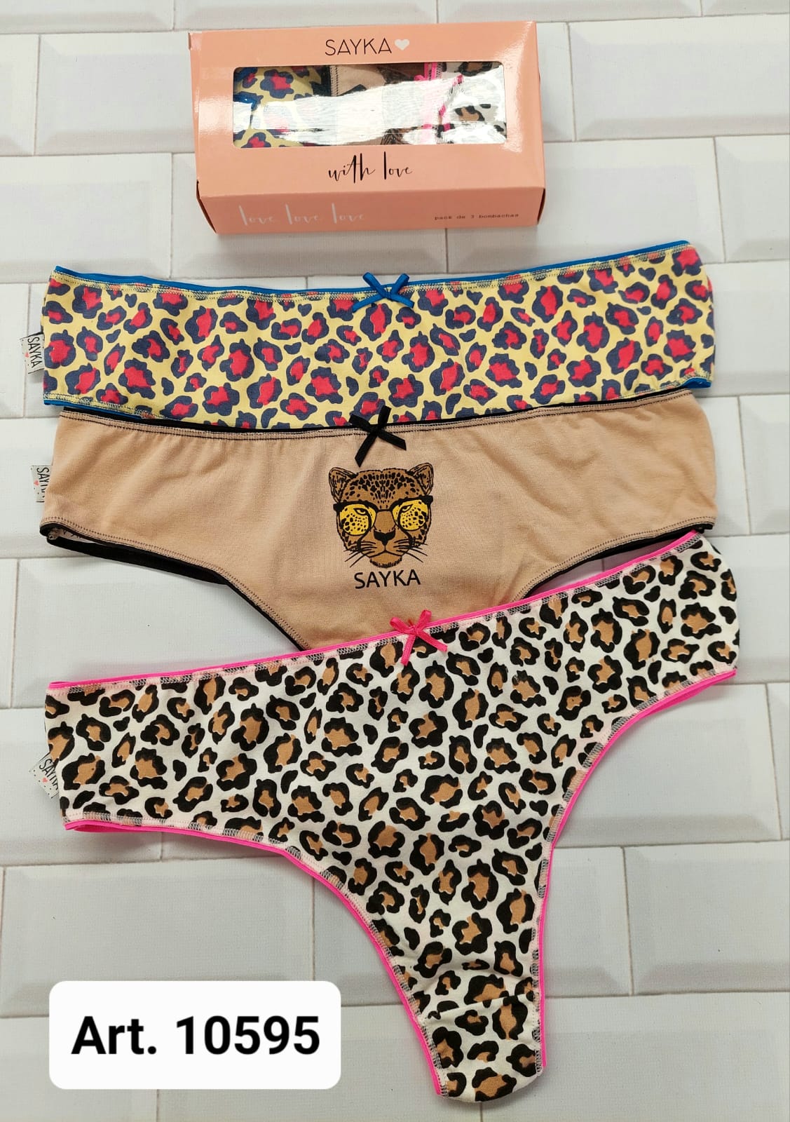 Culotteless alg y lycra Pack x3-SAYKA || El Paraíso de Paso