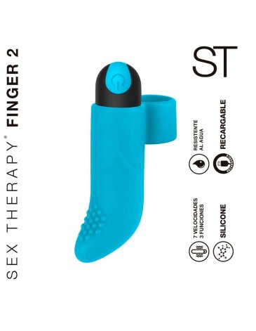 Vibrador para dedo Finger 2 - Sex Therapy
