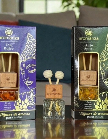 Difusor Auto marcianito 10ml AROMANZA