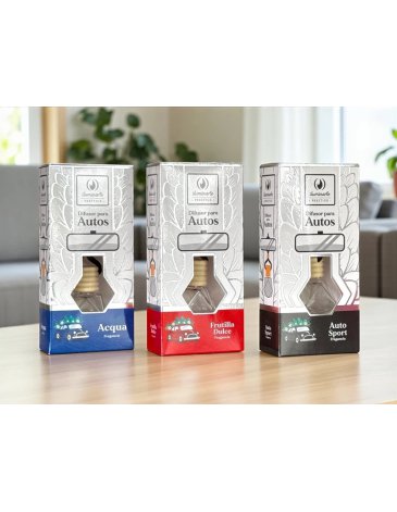 Difusor Auto Diamante 8 ml - AROMANZA