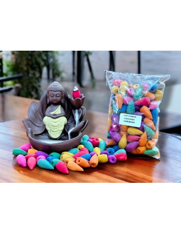 Conos cascadas por 100 uniddaes - AROMANZA