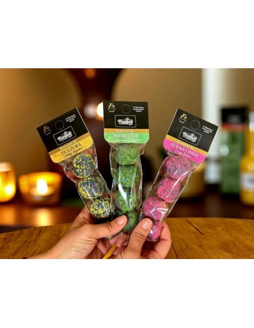 Esferas bombay x 4 unidades - AROMANZA