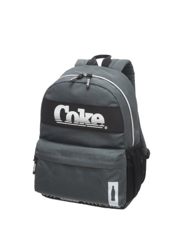 Mochila Overlap Grey Coca-Cola