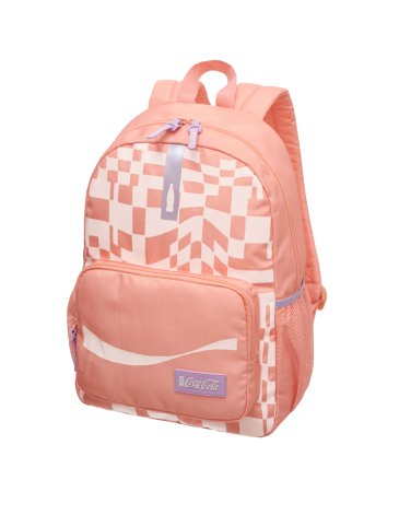 Mochila Curve Coral Coca-Cola