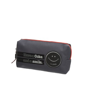 Neceser Smile Black Grey Coca-Cola
