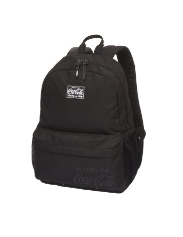 Mochila Flat  Black Coca-Cola