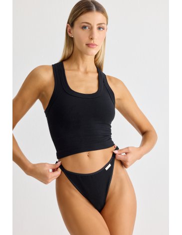 Less de algodón & lycra con tiras regulables. Pack x3  BRIGITTE