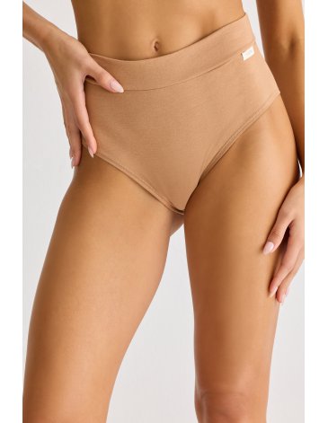 Culotte de algodón & lycra con cintura doble. TS/M - L/XL. Pack x2  BRIGITTE