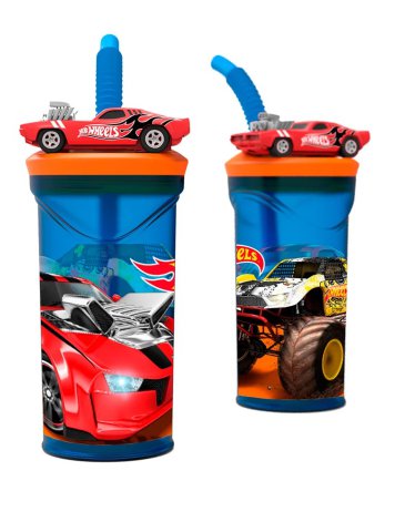 Venta por Mayor y Catalogo Vaso Hot Wheels 360 ML Wabro