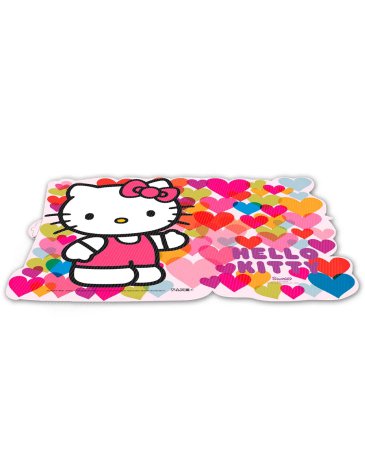 Venta por Mayor y Catalogo Mantel Indiviual Lenticular Hello Kitty Wabro