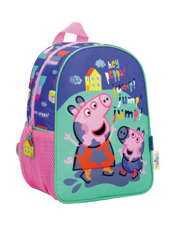 Mochila Infantil Peppa Pig 12'' Pulgadas - Wabro