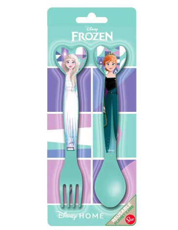 Cubiertos Frozen Pack x 2 Wabro