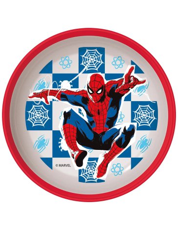 Venta por Mayor y Catalogo Bowl Spider-Man Bicolor Non-slip Premium Wabro