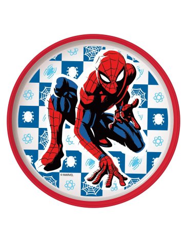 Venta por Mayor y Catalogo Plato Spider-Man Bicolor Non-slip Premium Wabro