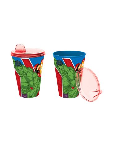 Vaso 430ML Avengers - Wabro