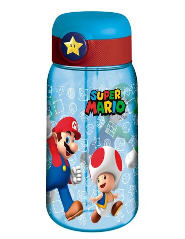 Venta por Mayor y Catalogo Botella Super Mario 510 ML Wabro