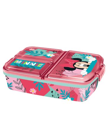 Venta por Mayor y Catalogo Sandwichera Minnie Mouse Multiple Compartimiento Wabro