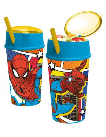 Venta por Mayor y Catalogo Vaso Spider-Man 400 ML Wabro