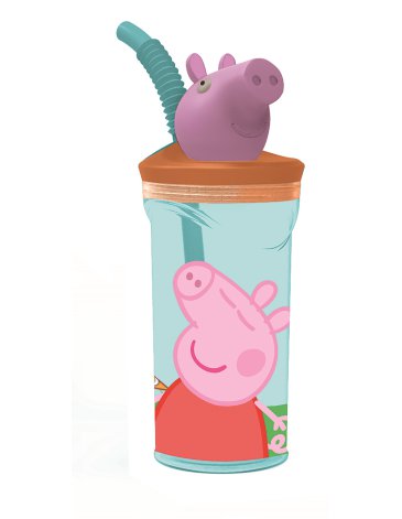 Vaso Peppa Pig 3D 360 ML Wabro