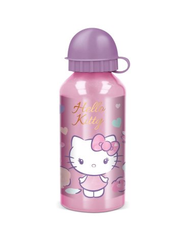 Botella Aluminio Hello Kitty 400 ML Wabro