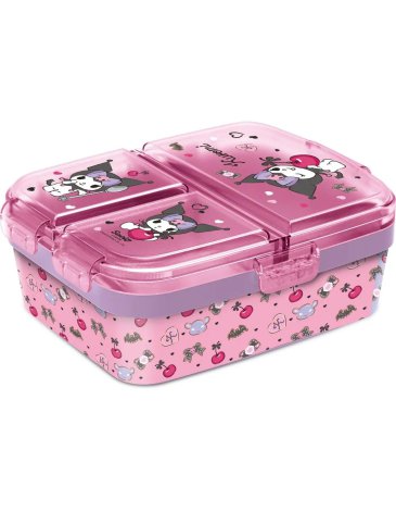 Sandwichera Multiple Compart. Kuromi Wabro