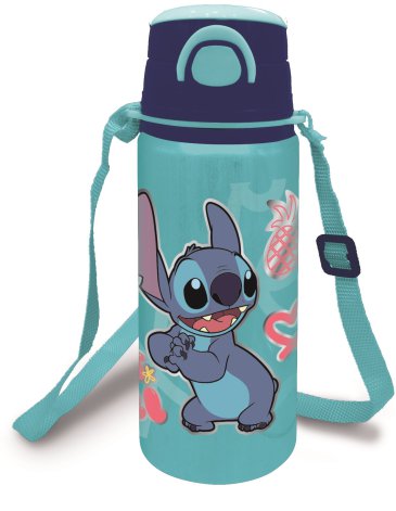 Botella Aluminio 730 ML Lilo Stitch Wabro