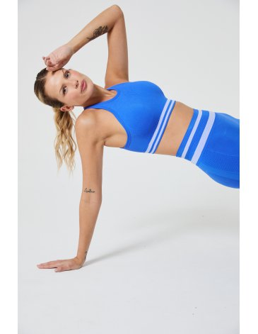 Conjunto top espalda cruzada y calza larga Talle Unico MAXIMA
